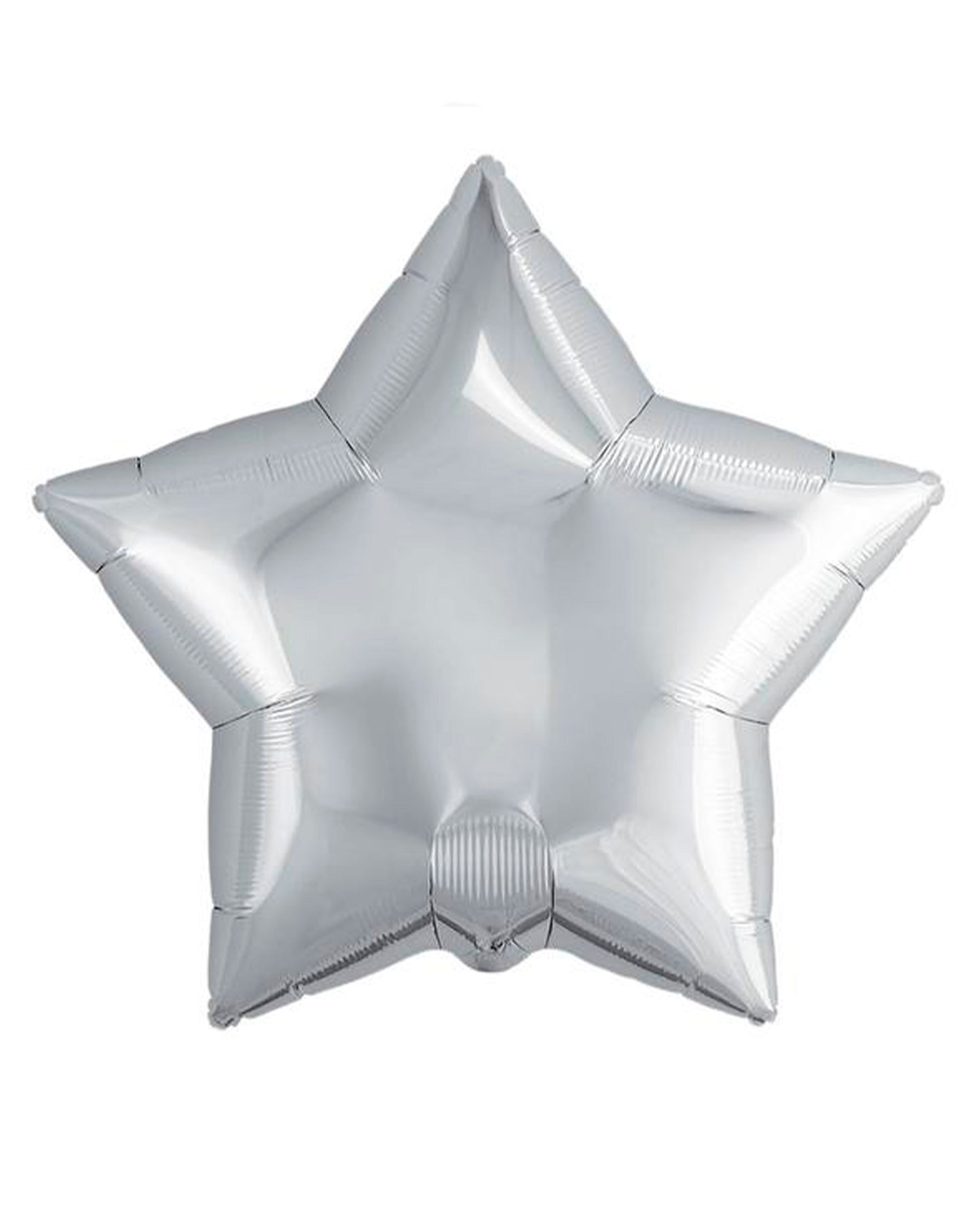 Foil Balloon Silver Star 18" with helium