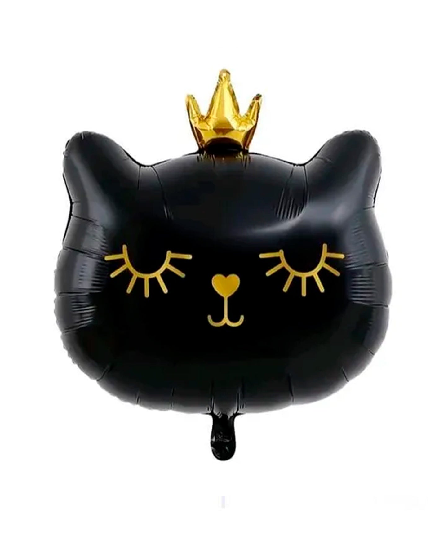 Foil Balloon Small Black Cat with helium
