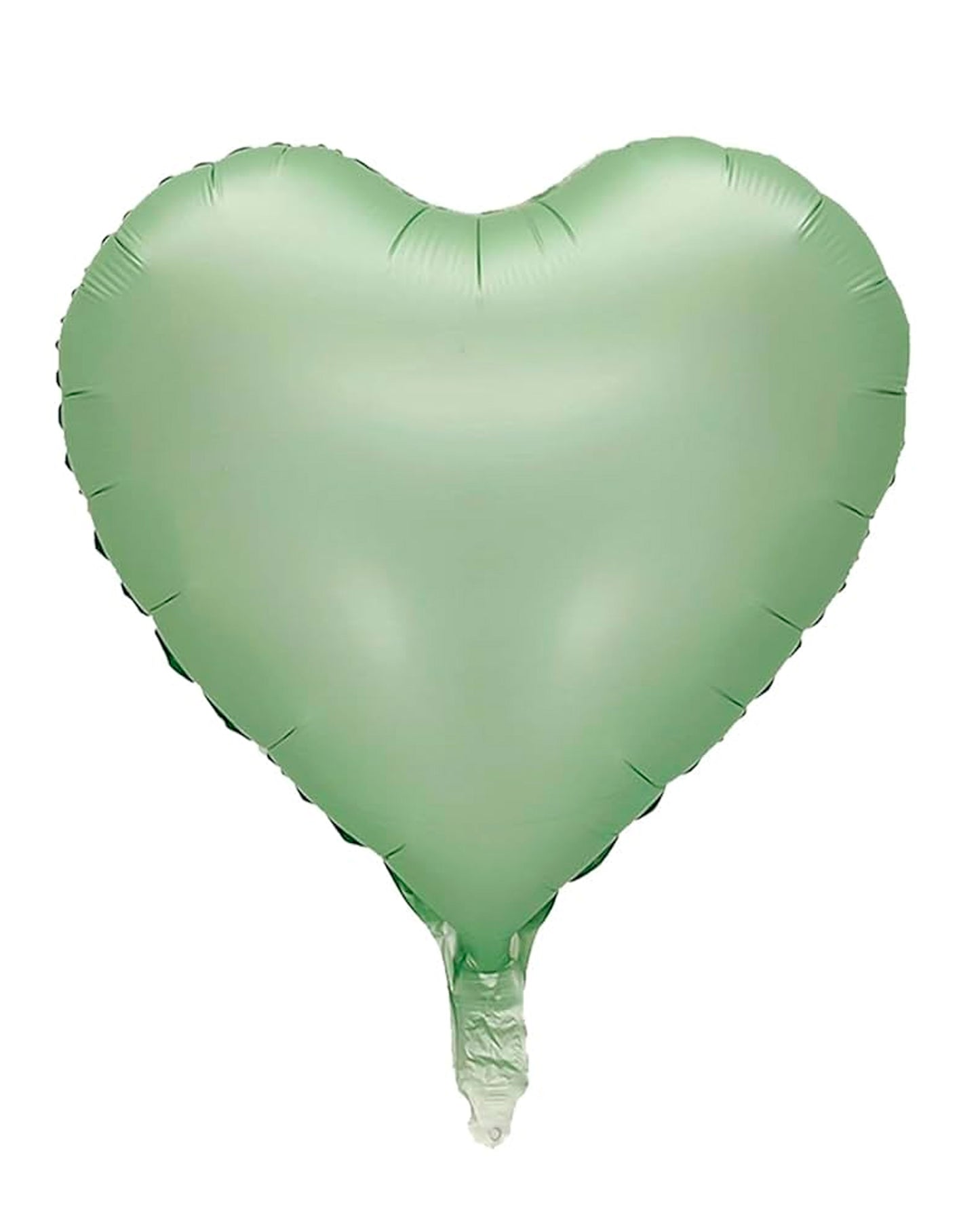 Foil Balloon Light Green Heart 18" with helium