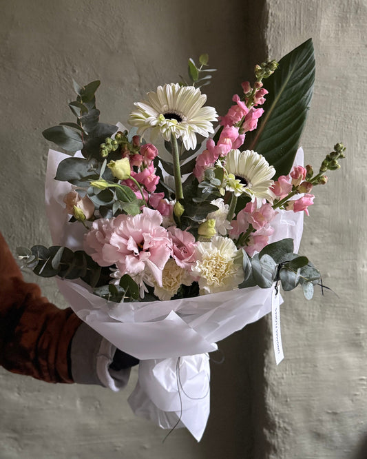 Interior bouquet with gerberas