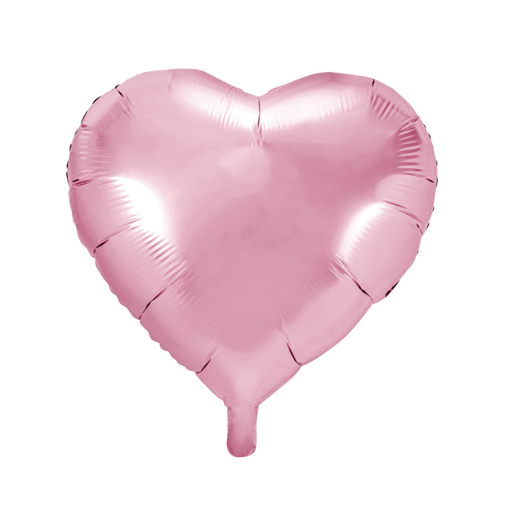Foil Balloon Big Red Heart 55 cm with helium in various colors