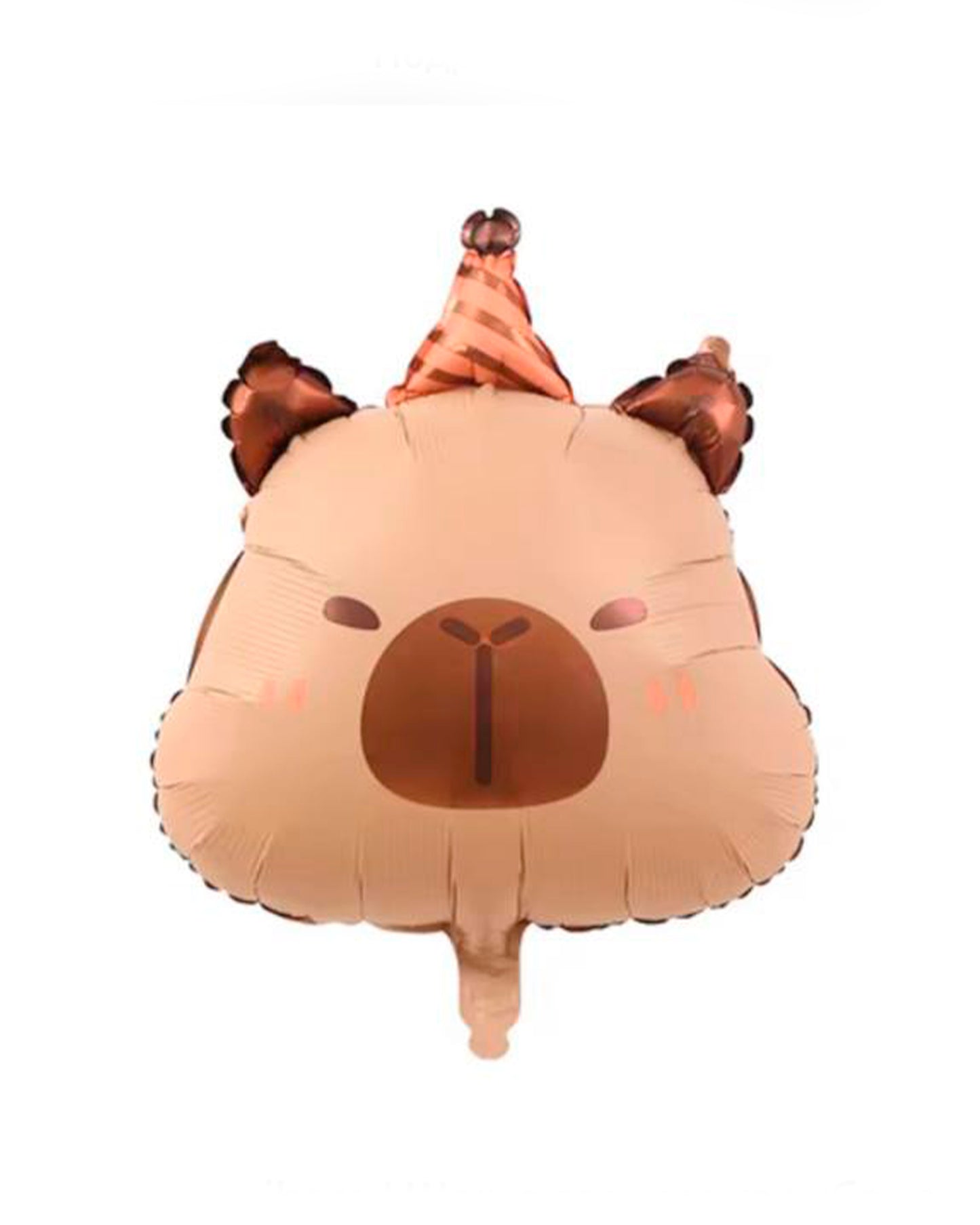 Foil Balloon Birthday Capybara with helium